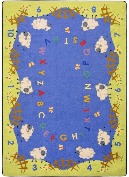Joy Carpets Kid Essentials Lamby Pie Multi